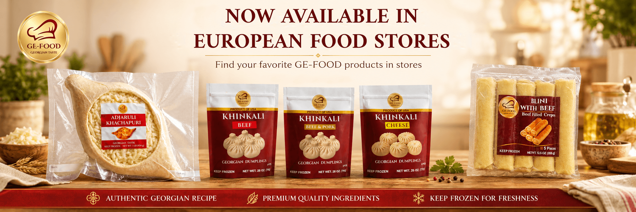 Find GE-FOOD in European Food Market